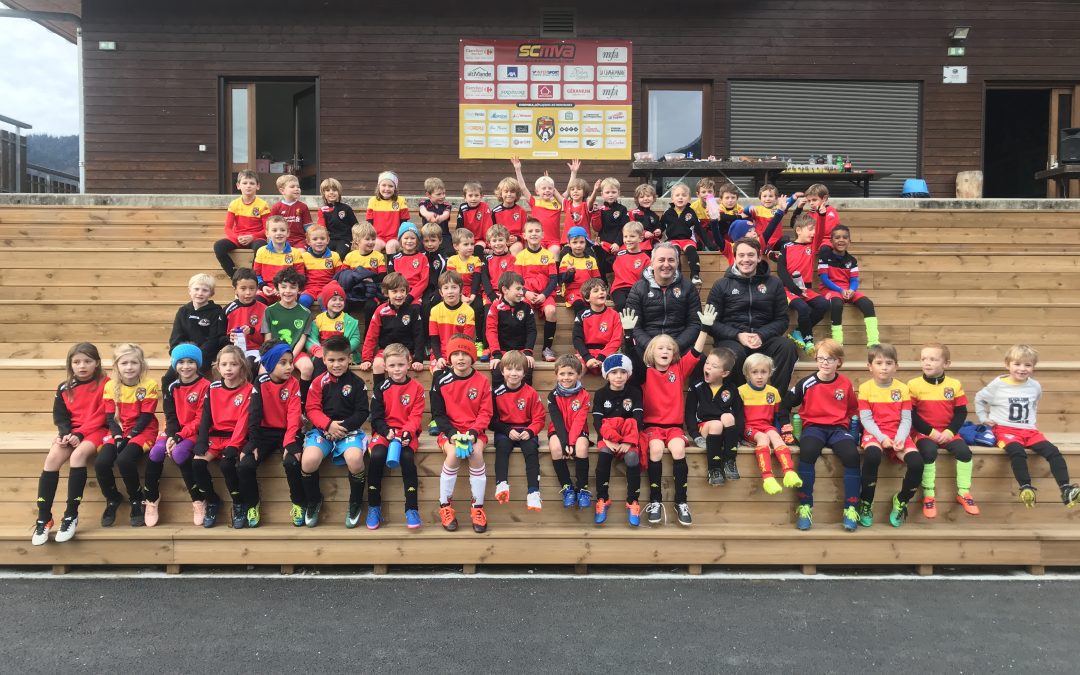 Fin de première partie de saison pour l&rsquo;école de foot !