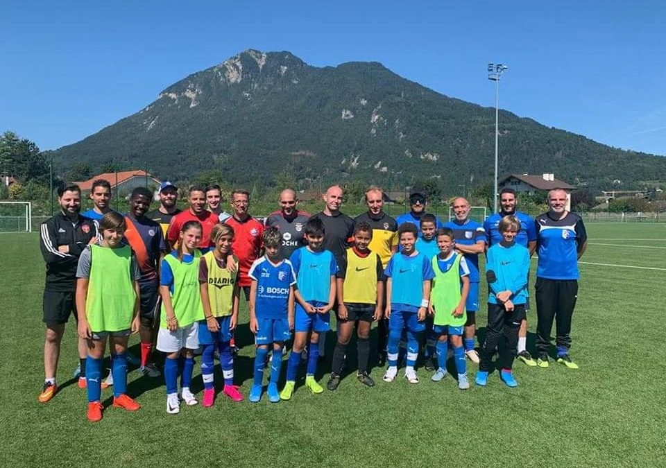 David et Dominique au module U13 !
